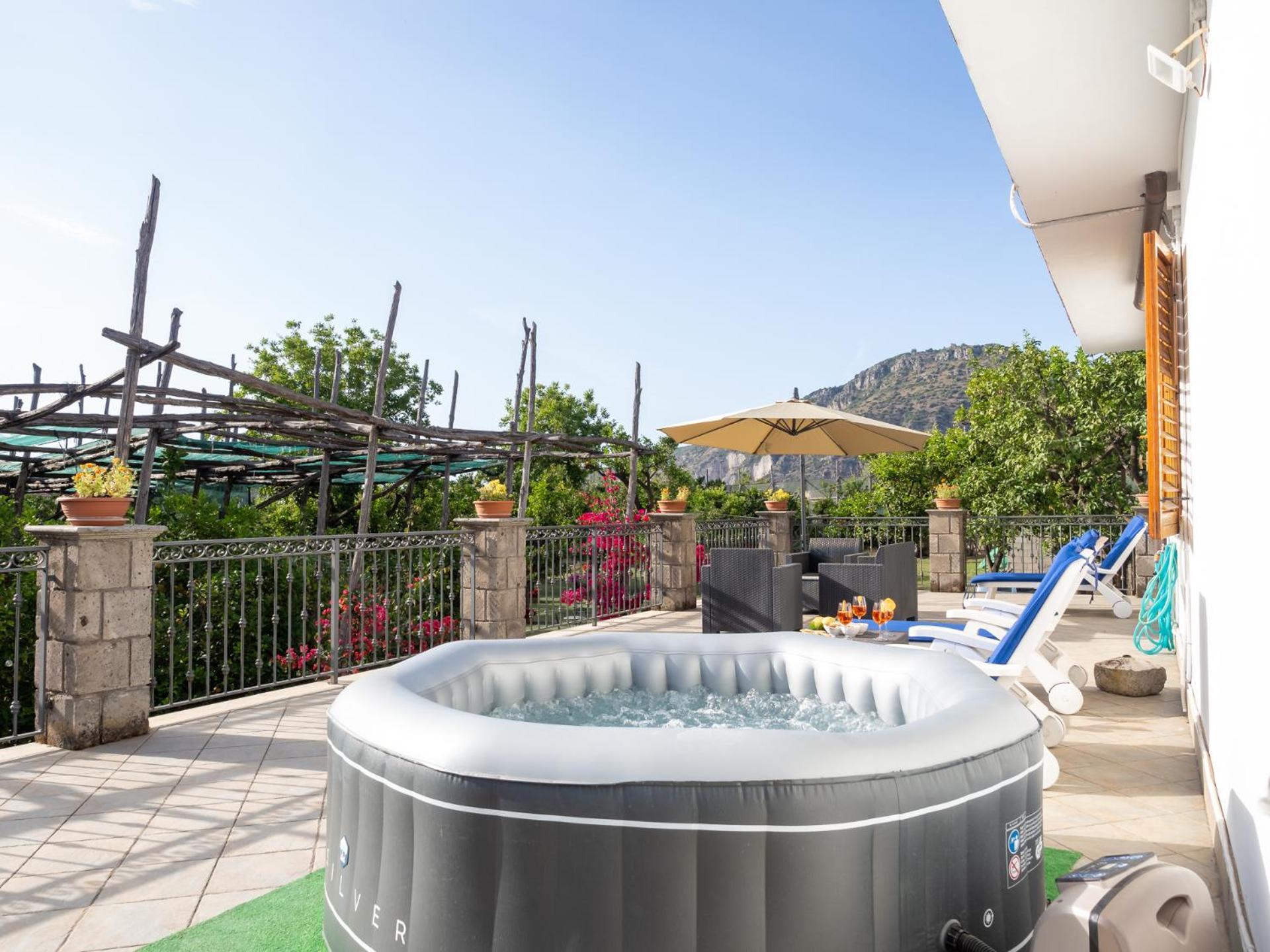 הוילה פיאנו די סורנטו Giardino Di Nonno Lucio - Surrounded By Lemon Tree מראה חיצוני תמונה