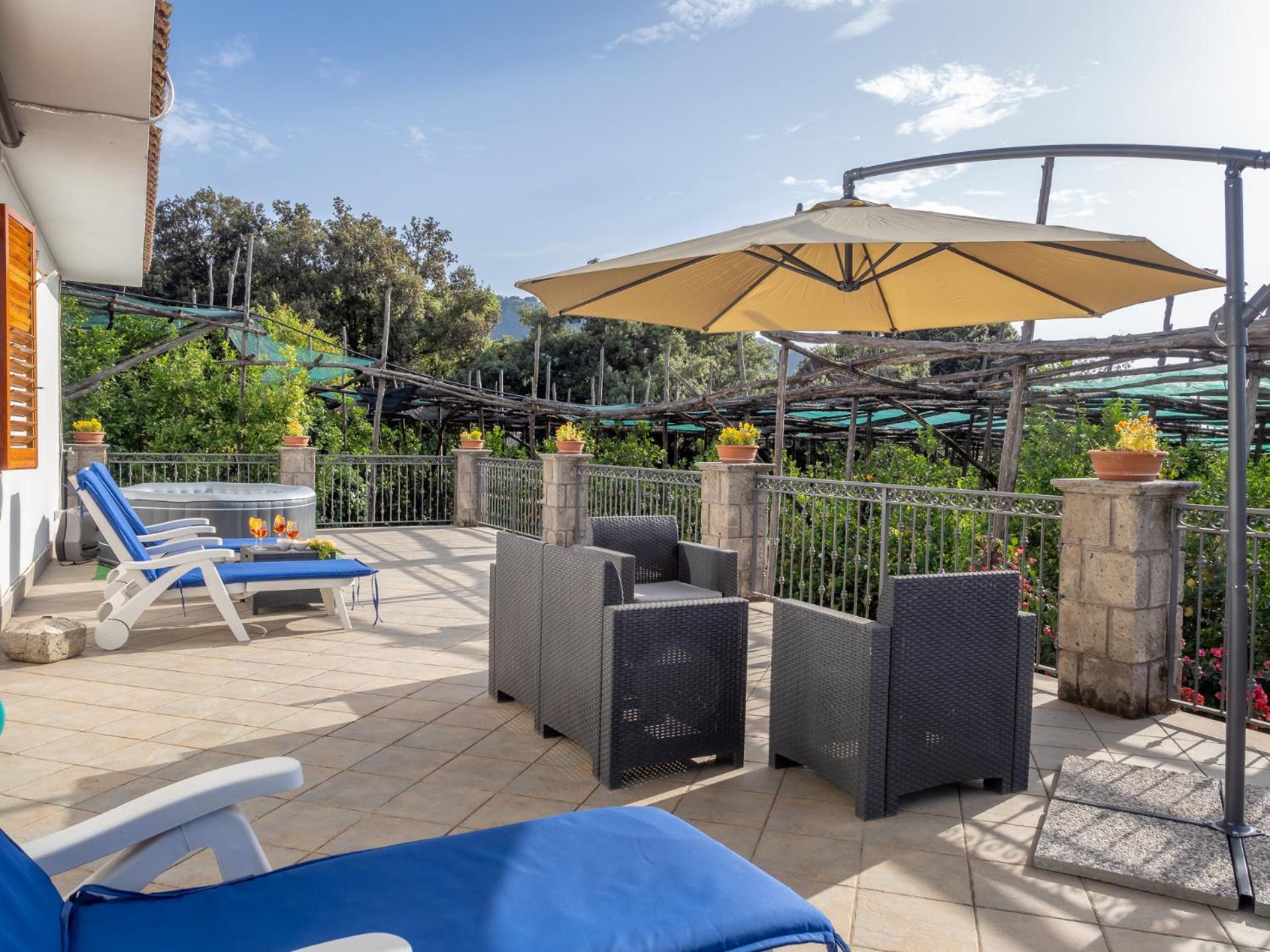 הוילה פיאנו די סורנטו Giardino Di Nonno Lucio - Surrounded By Lemon Tree מראה חיצוני תמונה