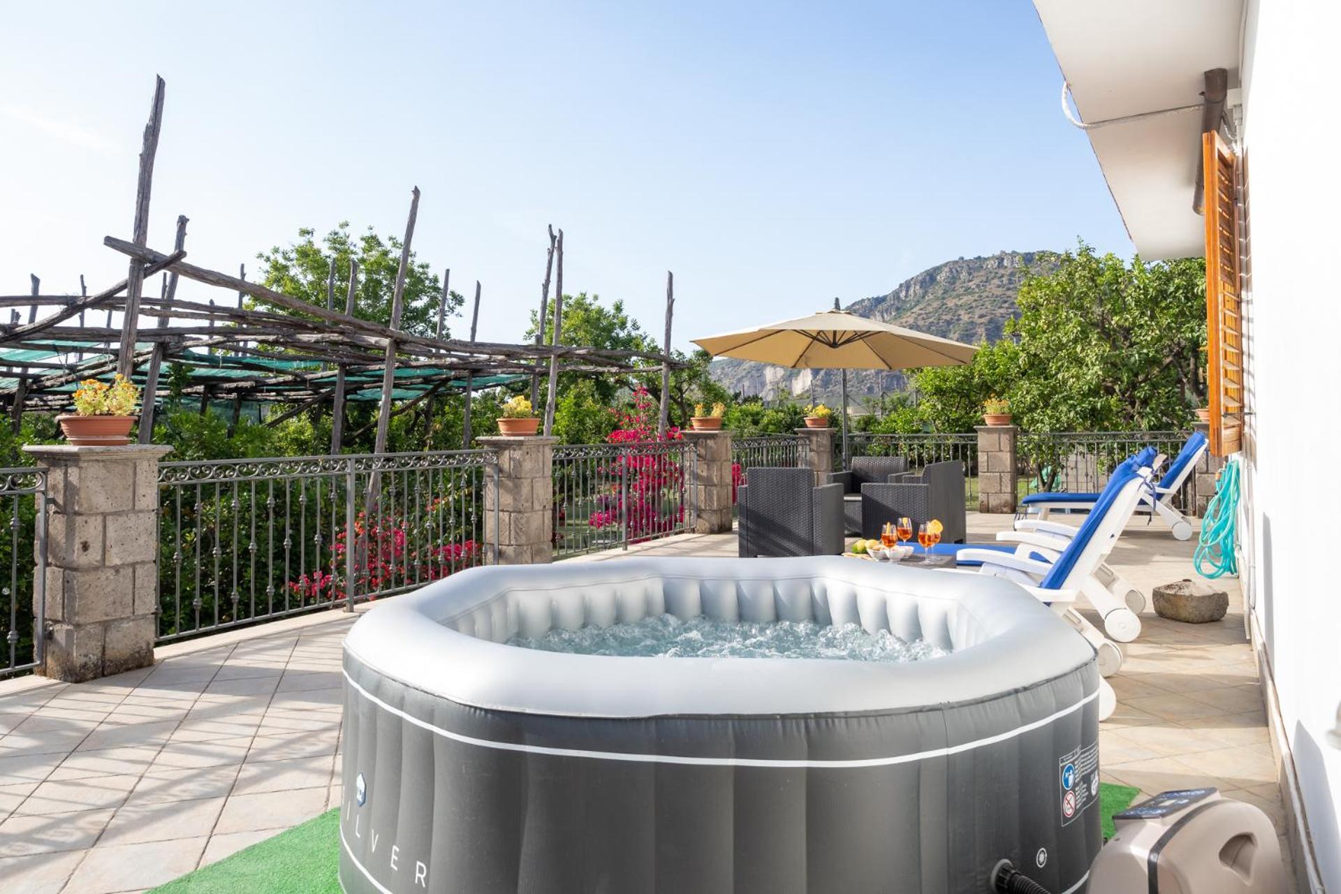 הוילה פיאנו די סורנטו Giardino Di Nonno Lucio - Surrounded By Lemon Tree מראה חיצוני תמונה